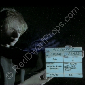aces ship travelling away clapperboard